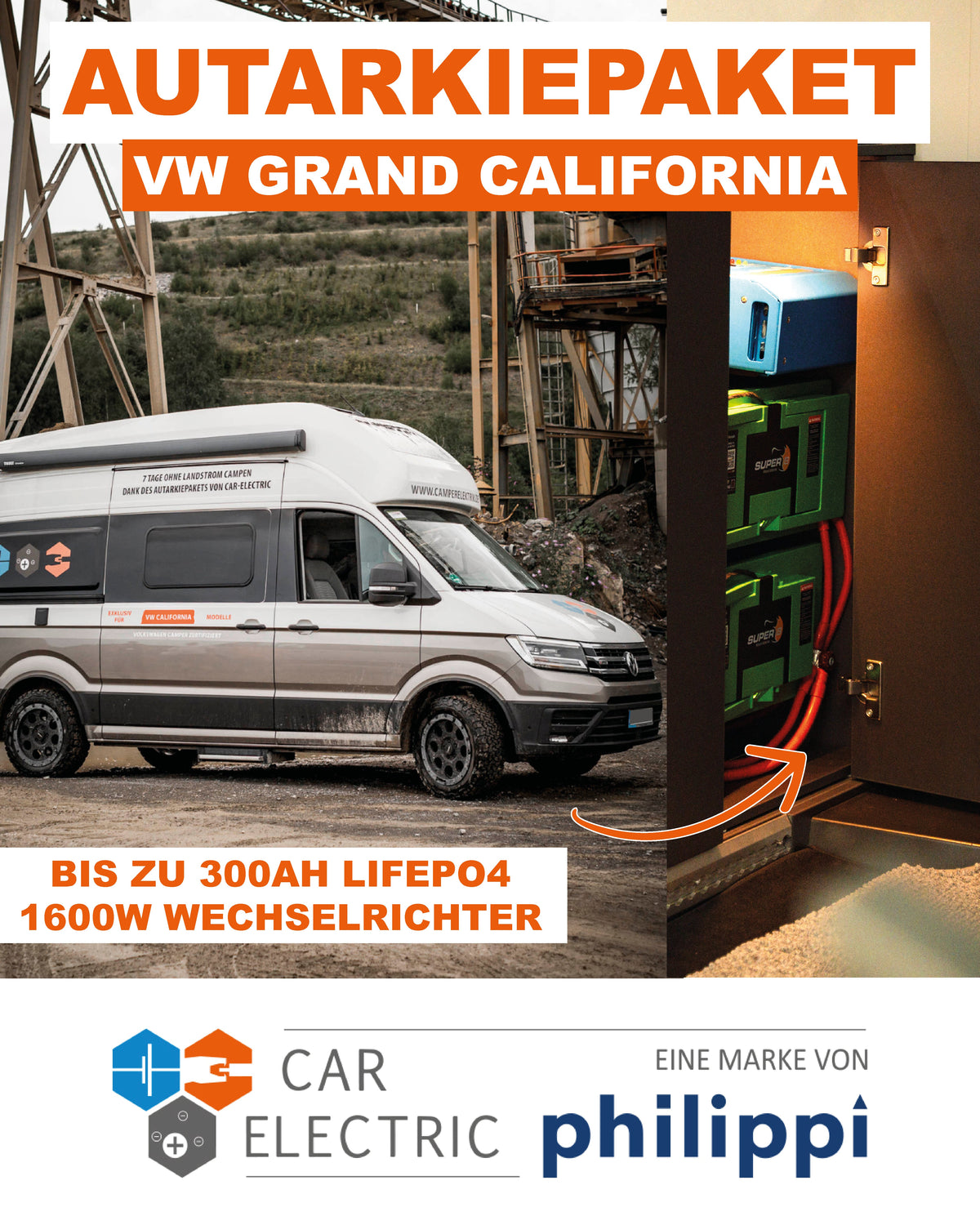 Autarkiepaket für den VW Grand California