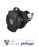 ProCar KFZ-Powersteckdose, Einbau, bis 20 A mit Deckel