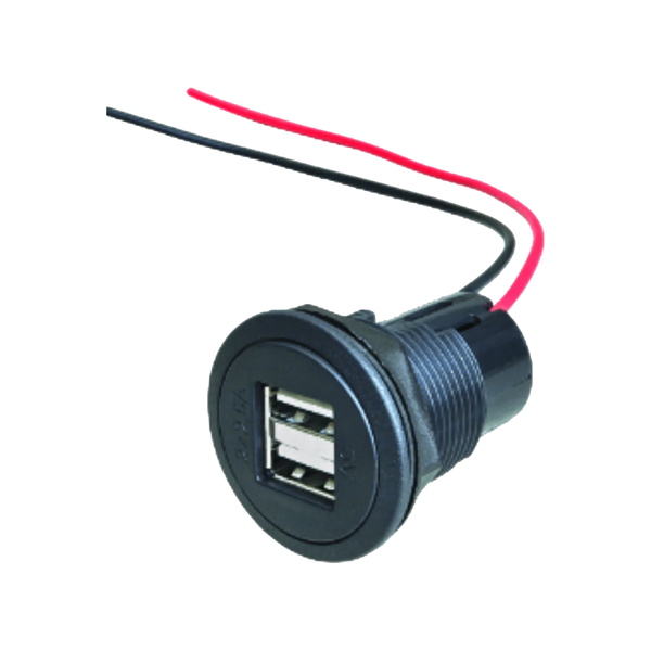 ProCar USB-A-Doppelsteckdose