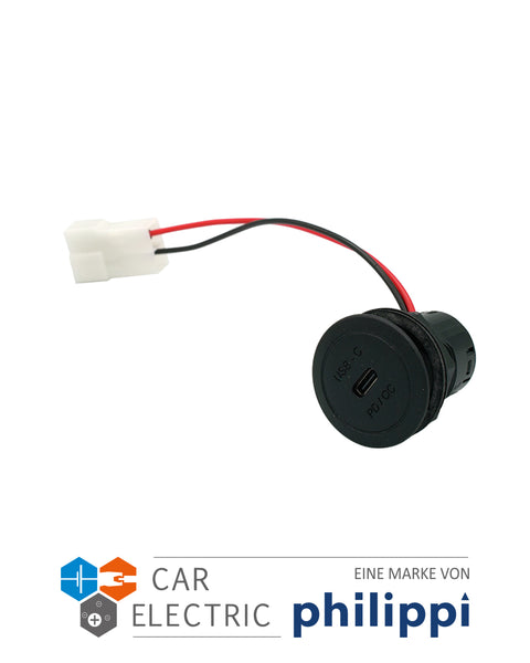 Power USB-C 60W ohne LED konfektioniert