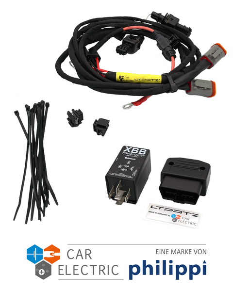 Anschlussset Fernlicht drahtlos XBB Relais