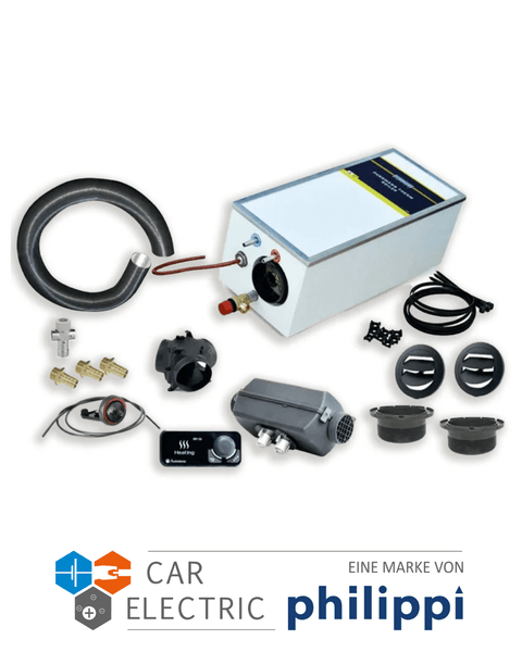 camper elektrik komplettset Warmduscher Komplettset – CAR ELECTRIC eine Marke von philippi
