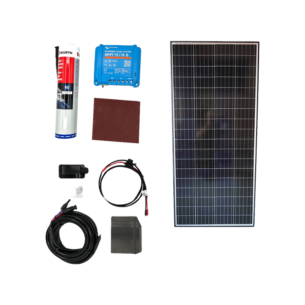 Solaranlagen-Set 190 Wp mit Victron-Laderegler