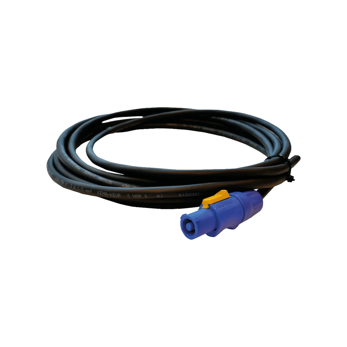 Kabelsatz 230 V Eingang mit blauem PowerCon-Stecker