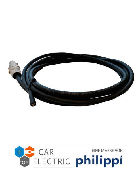 Kabelsatz 230V Ausgang - Powercon grau