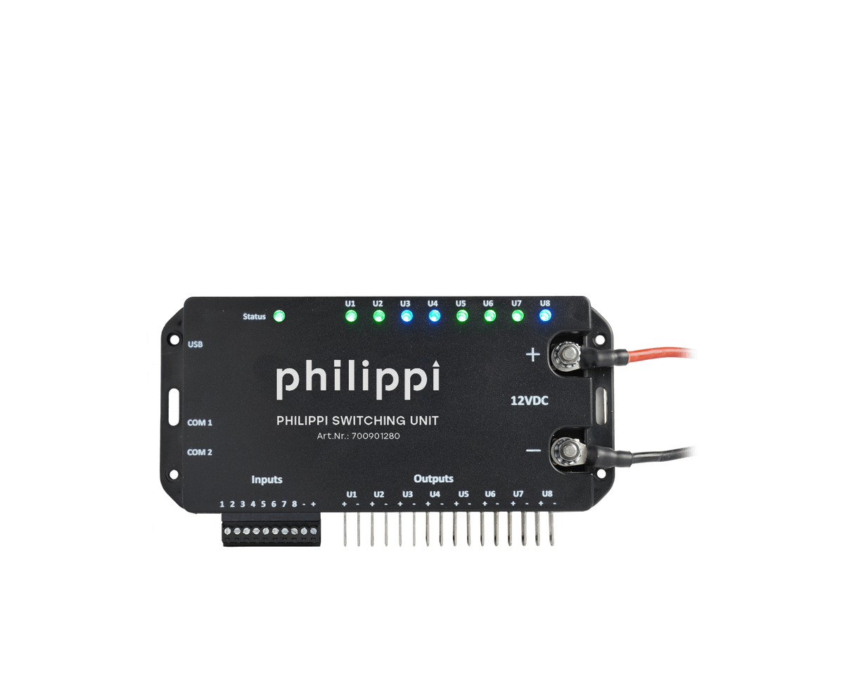 PSU Switching Unit mit beleuchteter Front