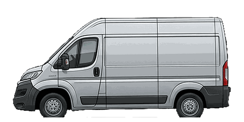 Fiat Ducato, Citroën Jumper, Peugeot Boxer, Seitenansicht