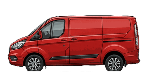 Ford Transit Custom, Seitenansicht