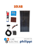 Komplettset Adventure - 150Ah LiFePO4 Batterie, 70A DC/DC Booster, 190Wp Solar, 1600W Wechselrichter inklusive Landstrom und 12V Absicherung sowie Verbraucher!