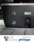 Zusatzbaustein USB + 12V Steckdose VW T6.1 inkl. Einbau