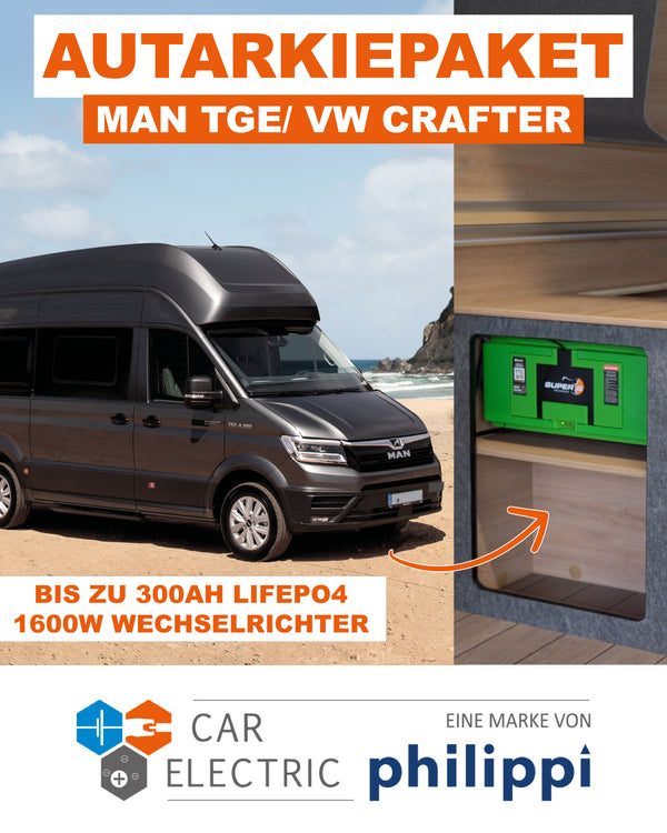 Autarkiepaket MAN TGE und VW Crafter